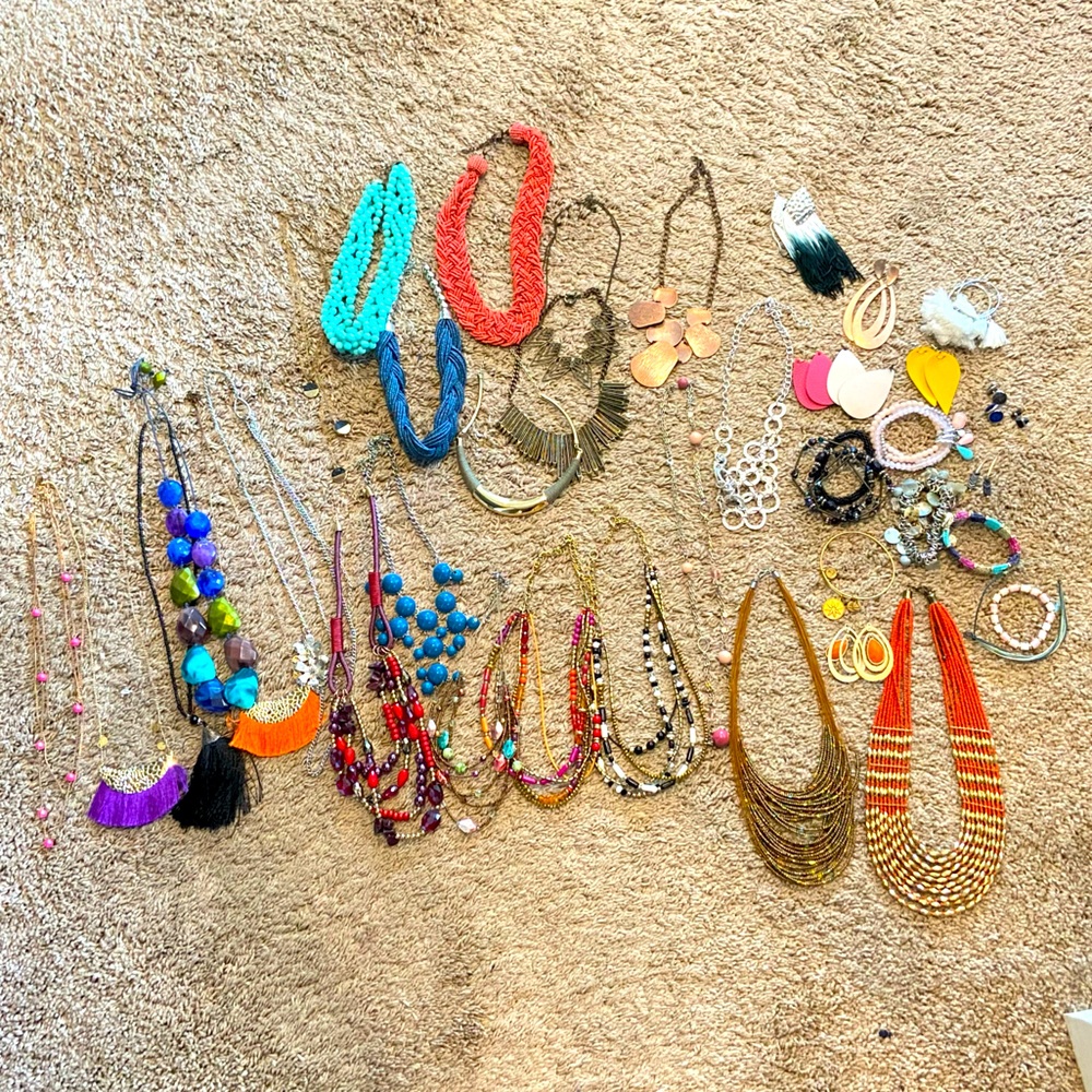 Huge jewelry lot - Alex & Ani, pura vida, beaded, and more!